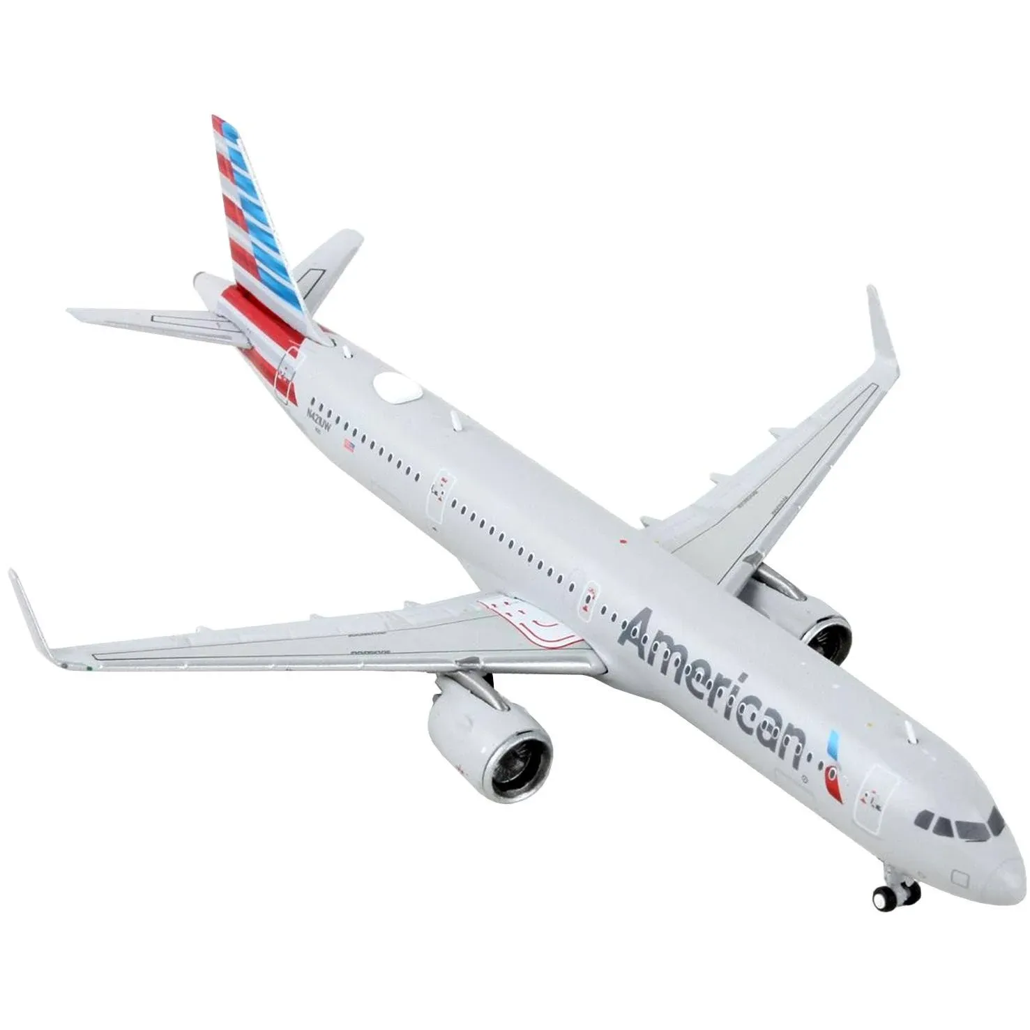 GeminiJets 2089 American Airlines Airbus A321neo 'N421UW' 1/400 Scale Model