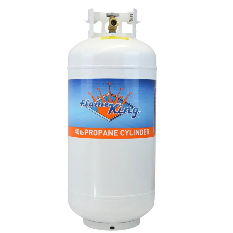 Flame King 40LB Steel Propane Tank Cylinder with OPD ValveFlame King 40LB Steel Propane Tank Cylinder with OPD Valve