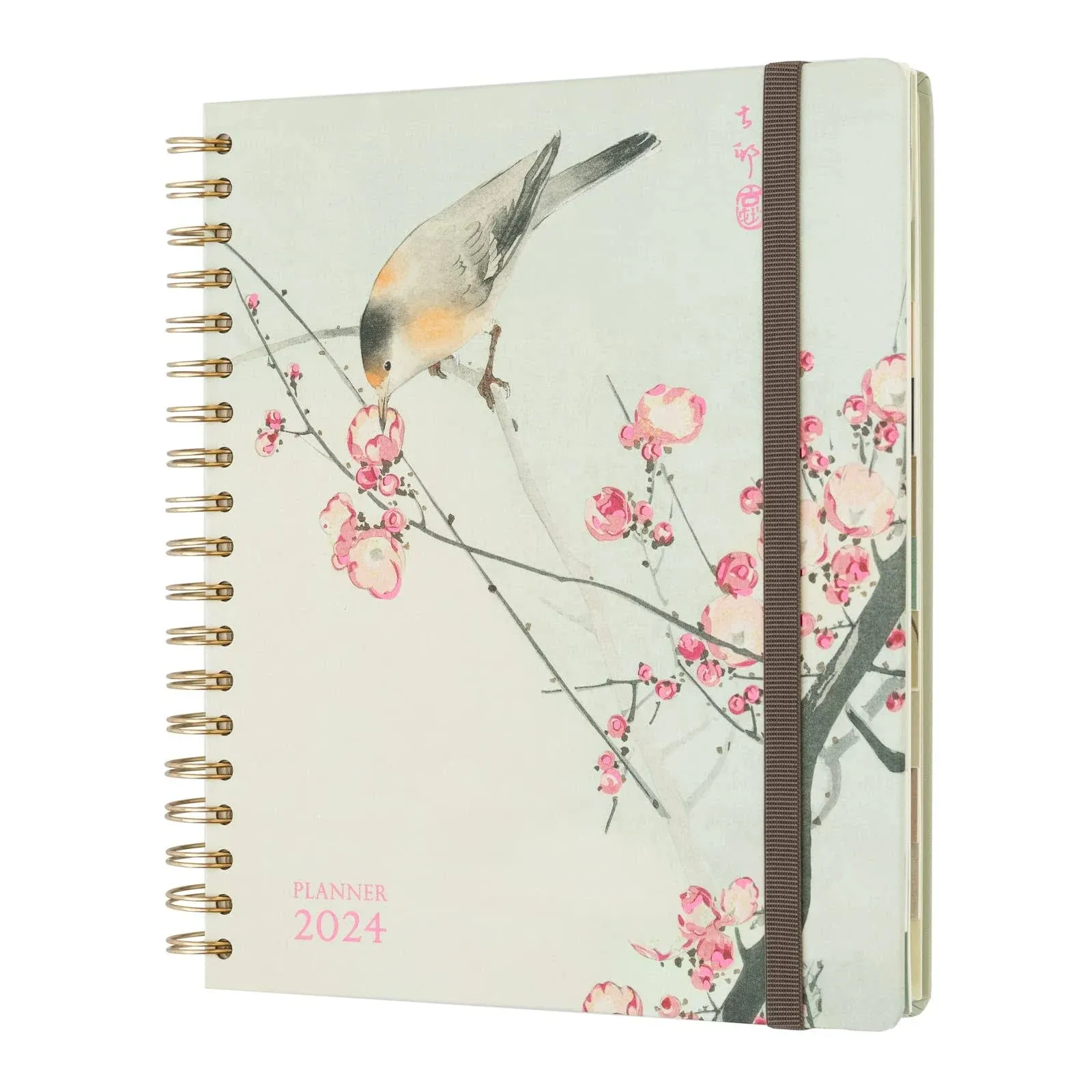  Japanese Art Planner 2024 Weekly Planner | 8.3&#034; x 9.8&#034; | August 2023 - 