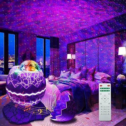 Rossetta Star Projector Galaxy Projector LED Lights for Bedroom Remote Control