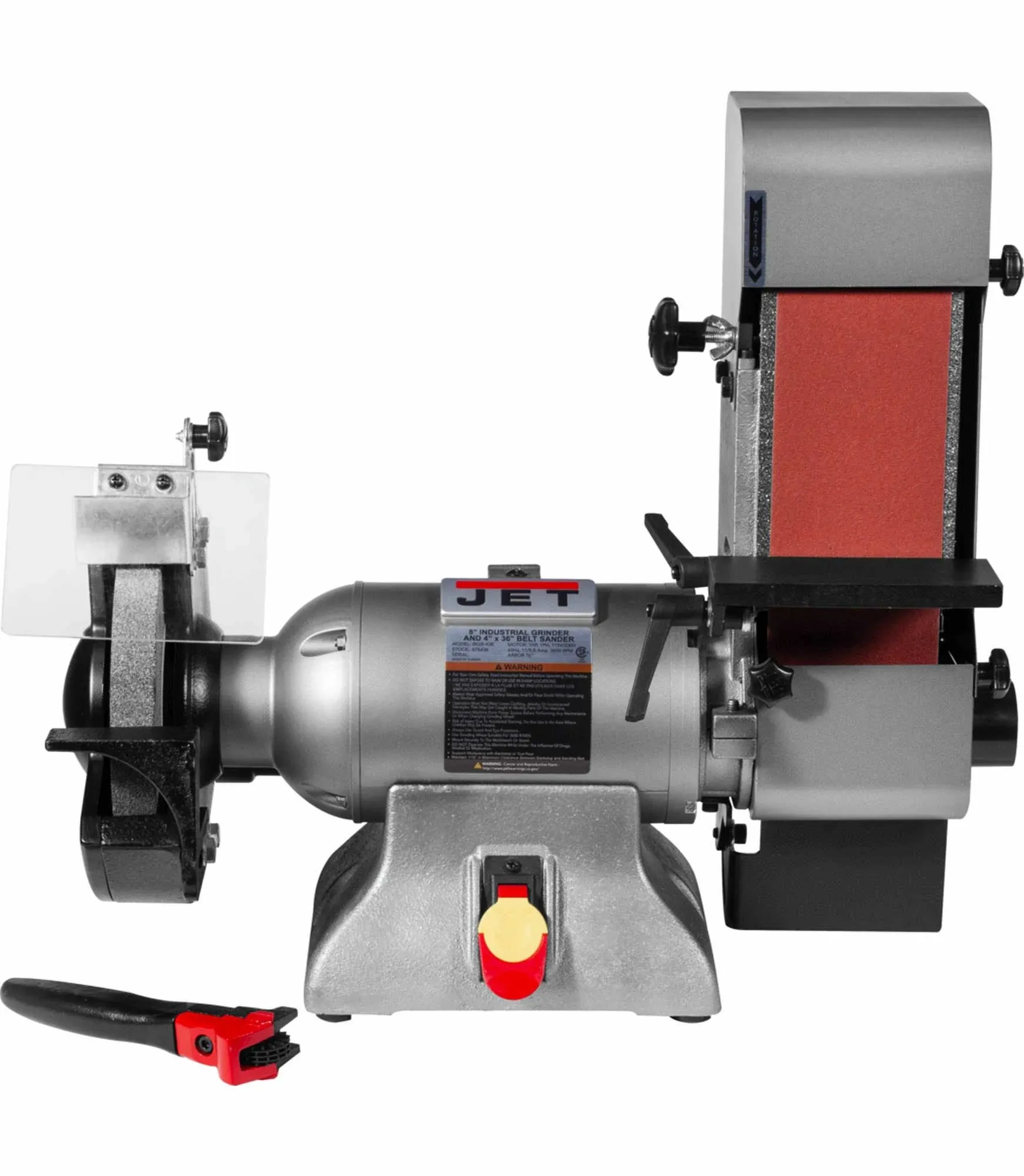 Jet IBGB-436 8" Grinder and 4 x 36" Belt Sander (578436)