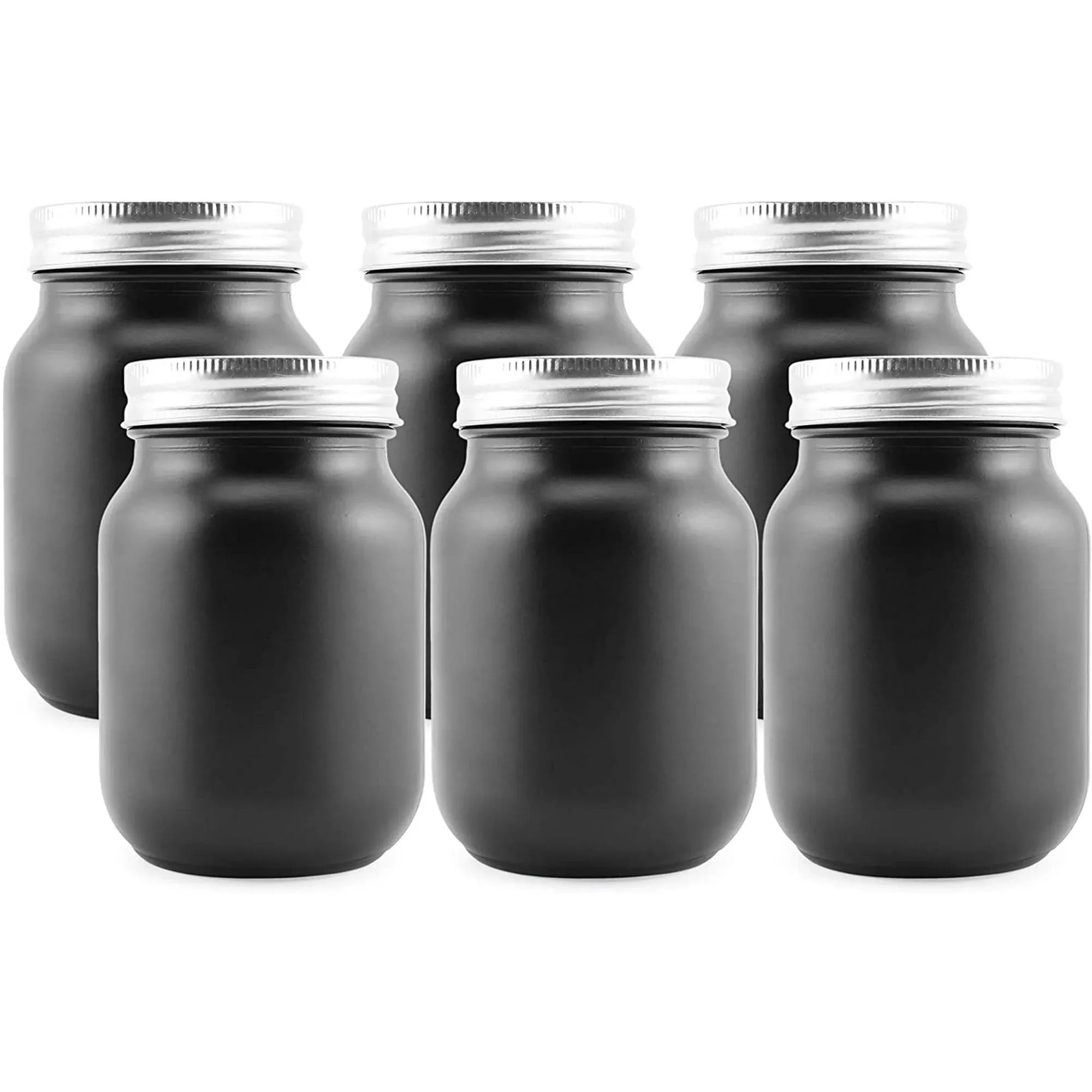 Black Chalkboard Mason Jars