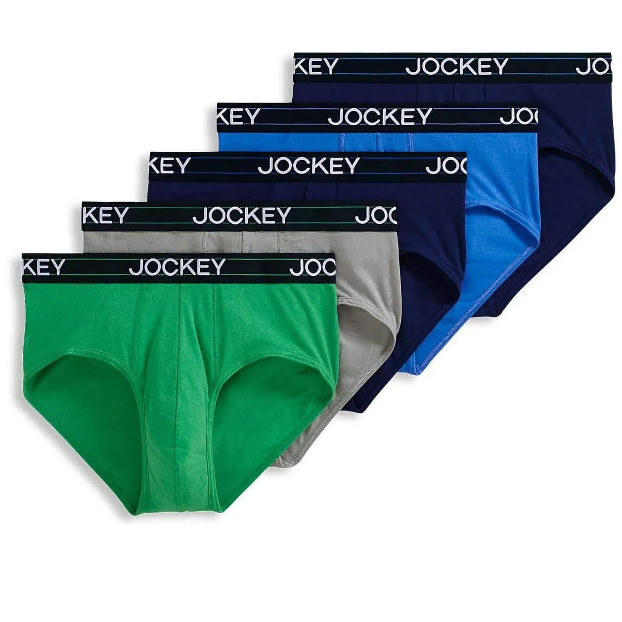 Men's Jockey® 5-Pack Cotton Blend Brief