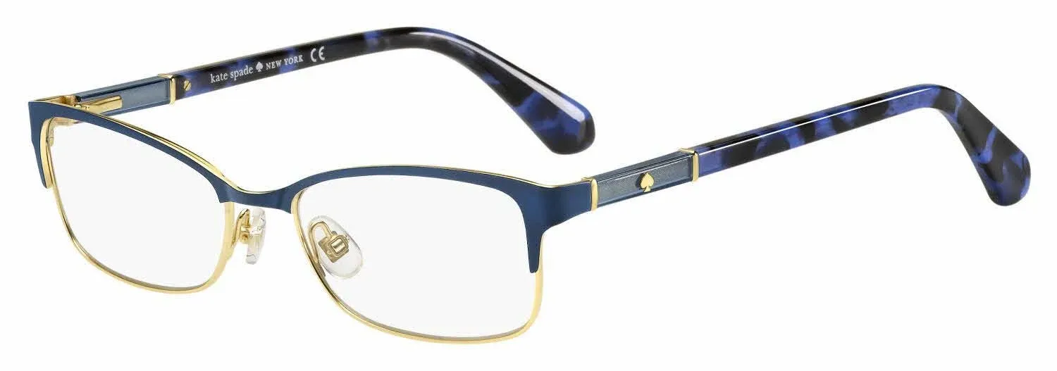 Kate Spade Eyeglasses Laurianne 0U1F Matte Blue Havana