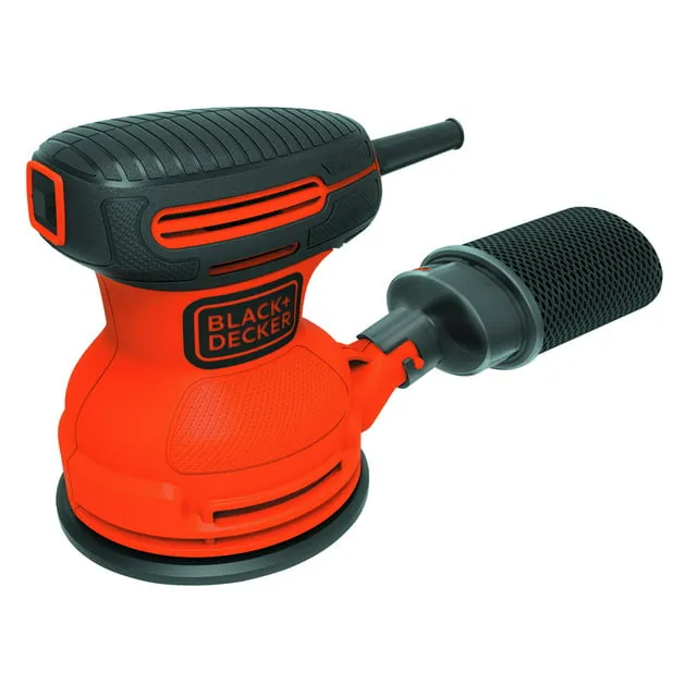 BLACK+DECKER 120V 2 Amp Brushed 5 in. Corded Random Orbit Sander