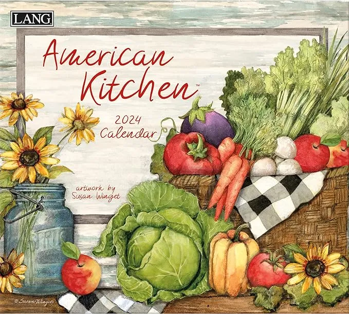 LANG American Kitchen 2024 Wall Calendar (24991001891) Multi