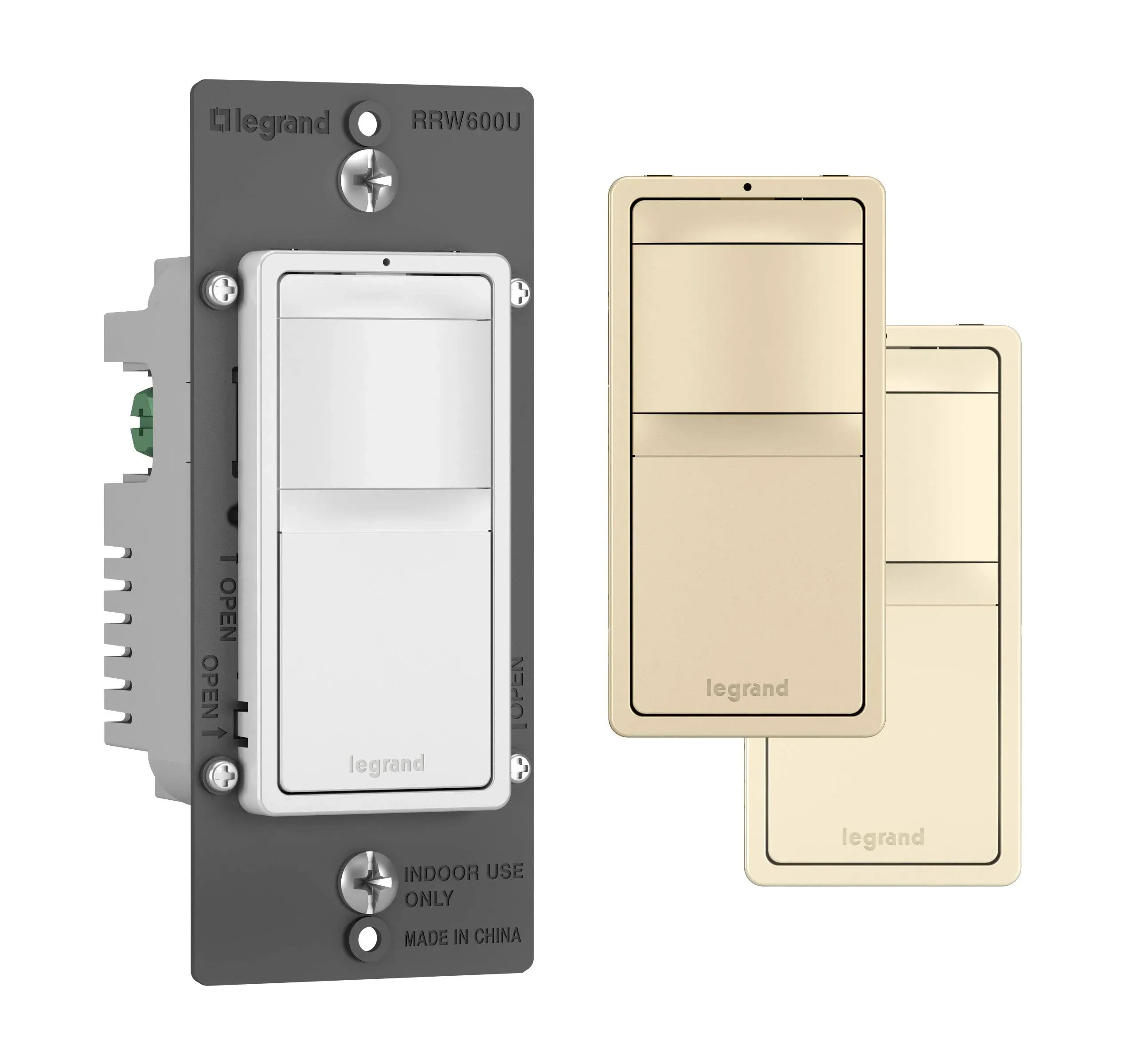 Legrand RRW600UTC Radiant Single Pole 3-Way Occupancy Sensor