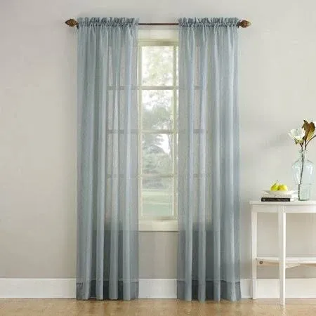 No. 918 Erica Crushed Sheer Voile Window Curtain