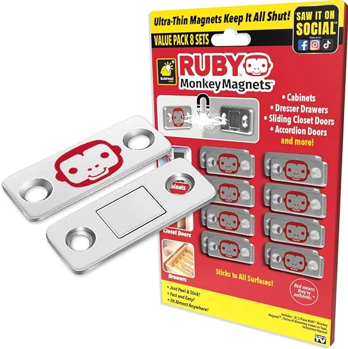 Ruby Monkey Magnets «