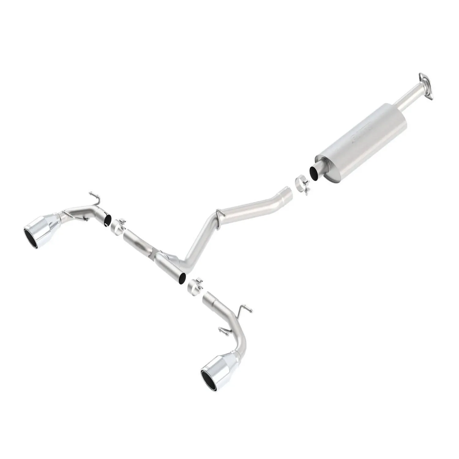 2017 Toyota 86 Exhaust System, 2.0L Engine 140496 by Borla®