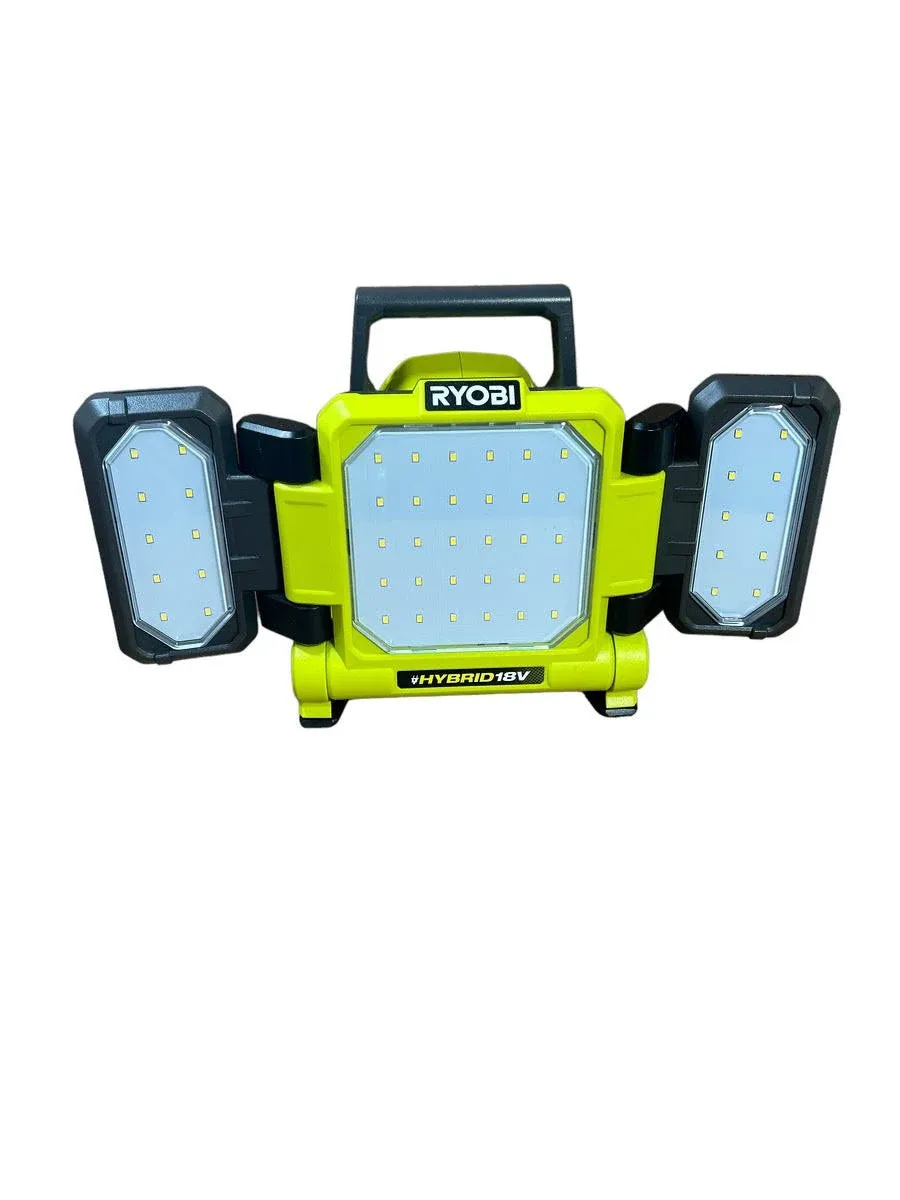 Ryobi 18-Volt Cordless Hybrid LED Panel Light