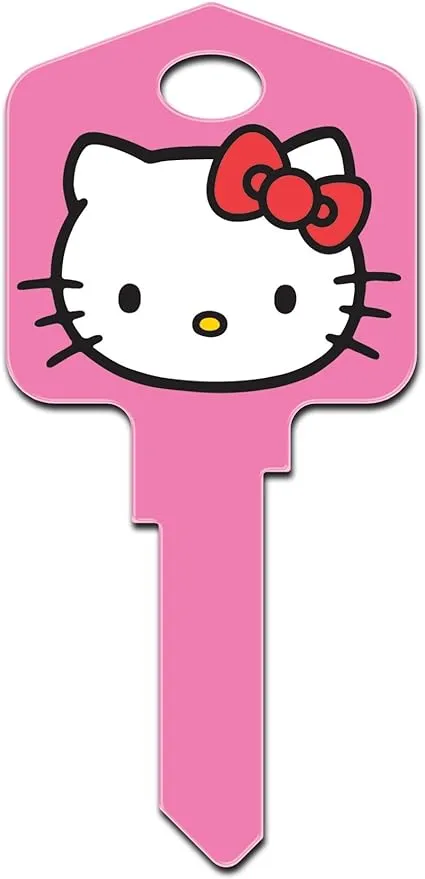 Hello Kitty Pink Kwikset House Key (KW-SR1)