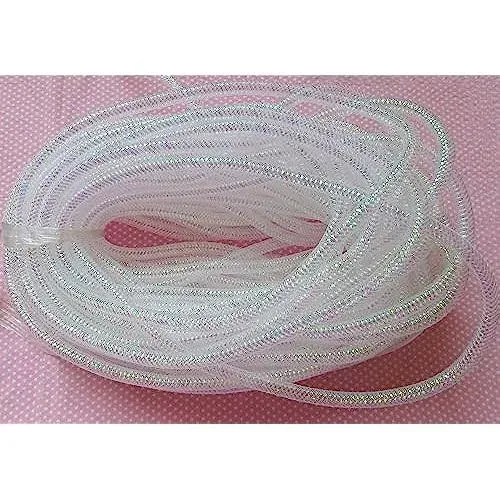 15 Yards Solid Mesh Tube For Craft Deco Flex For Wreaths Cyberlox Crin Crafts 8m