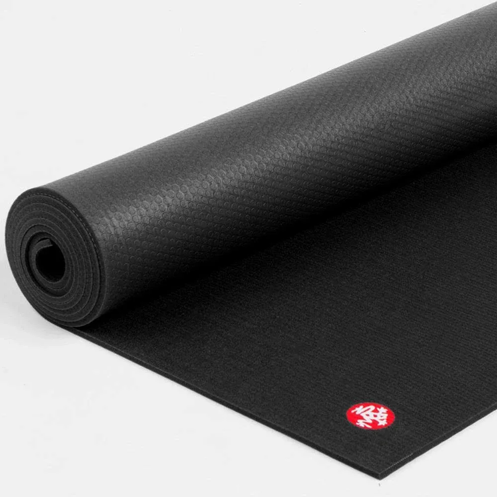 Manduka PRO Yoga Mat - Multipurpose Exercise Mat for Yoga, Pilates, Home Workout, Built to Last a Lifetime, 6mm Thick Cushion for Joint Support and Stability