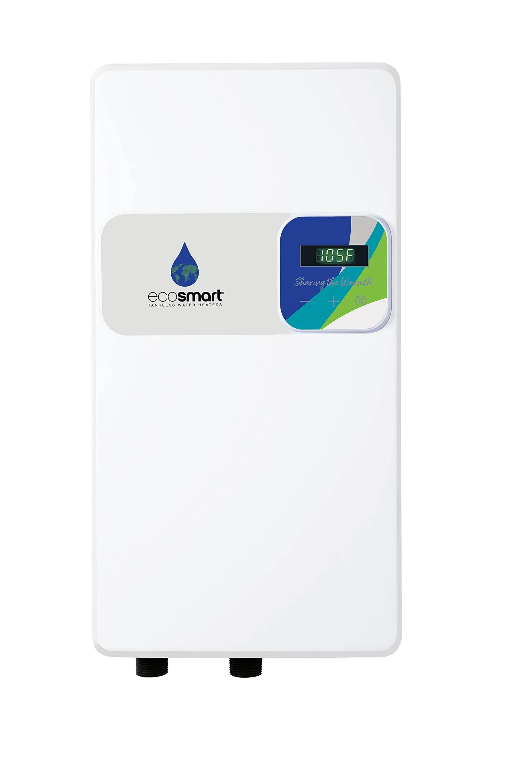 Ecosmart Element Ecos 18 Tankless Electric Water Heater, 18 KW at 240 Volts, 75 ...