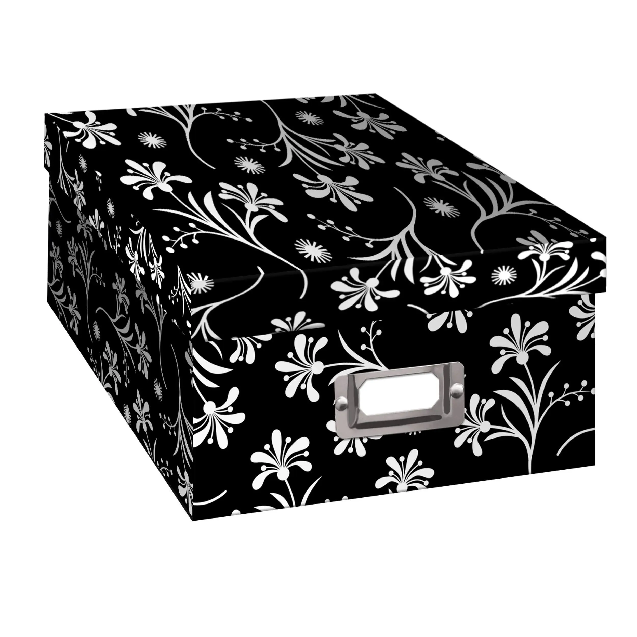 Pioneer Photo Albums B-1BW Photo Storage Box, Ruby Design