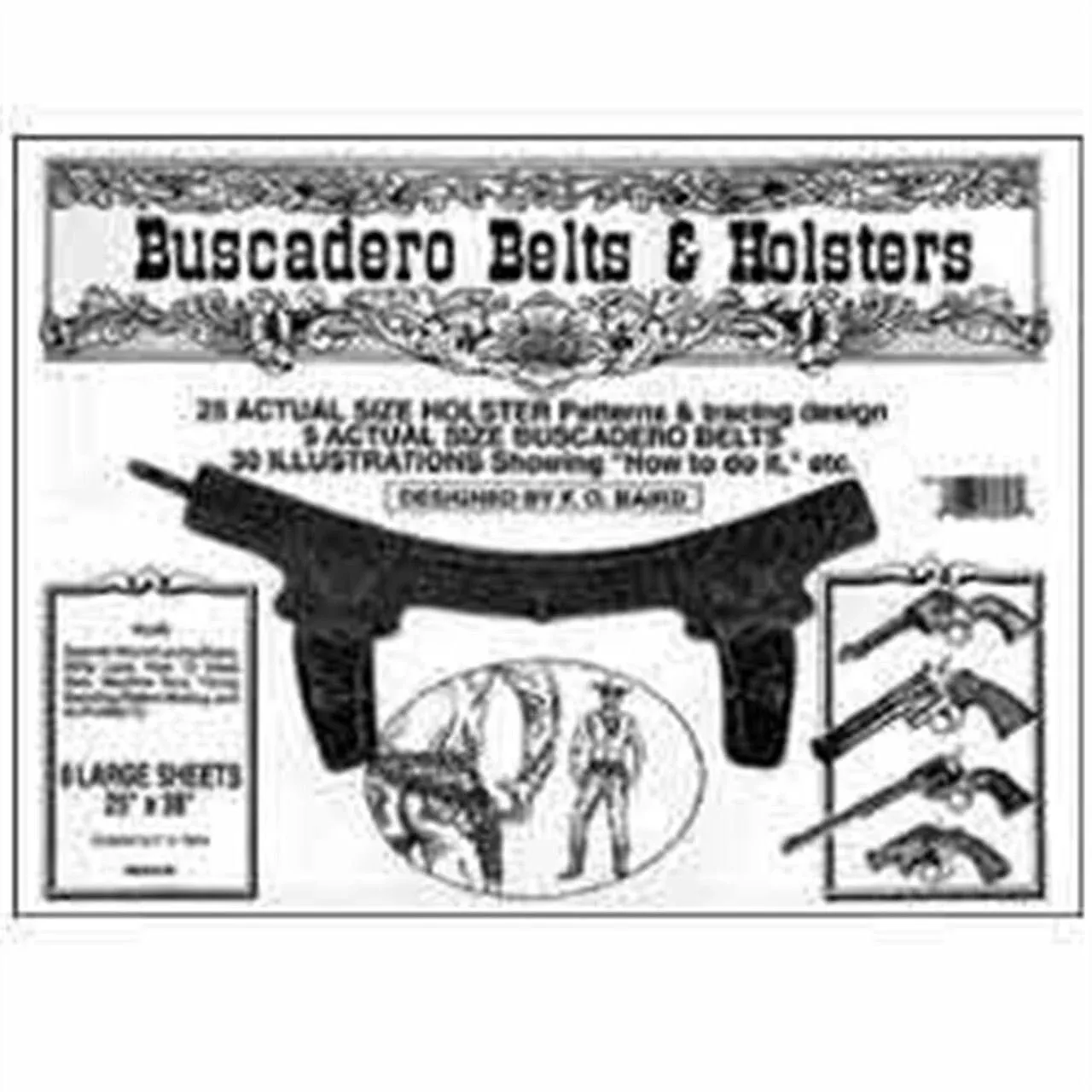 Buscadero Belt & Holster Patterns