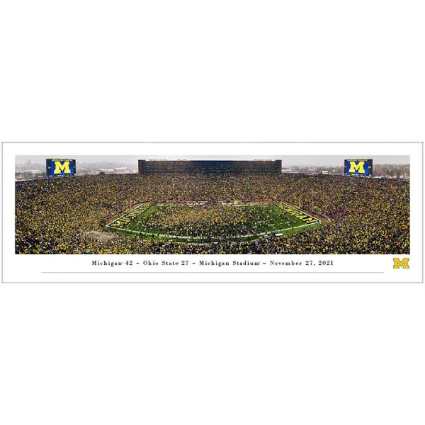 Michigan Wolverines Football Panorama