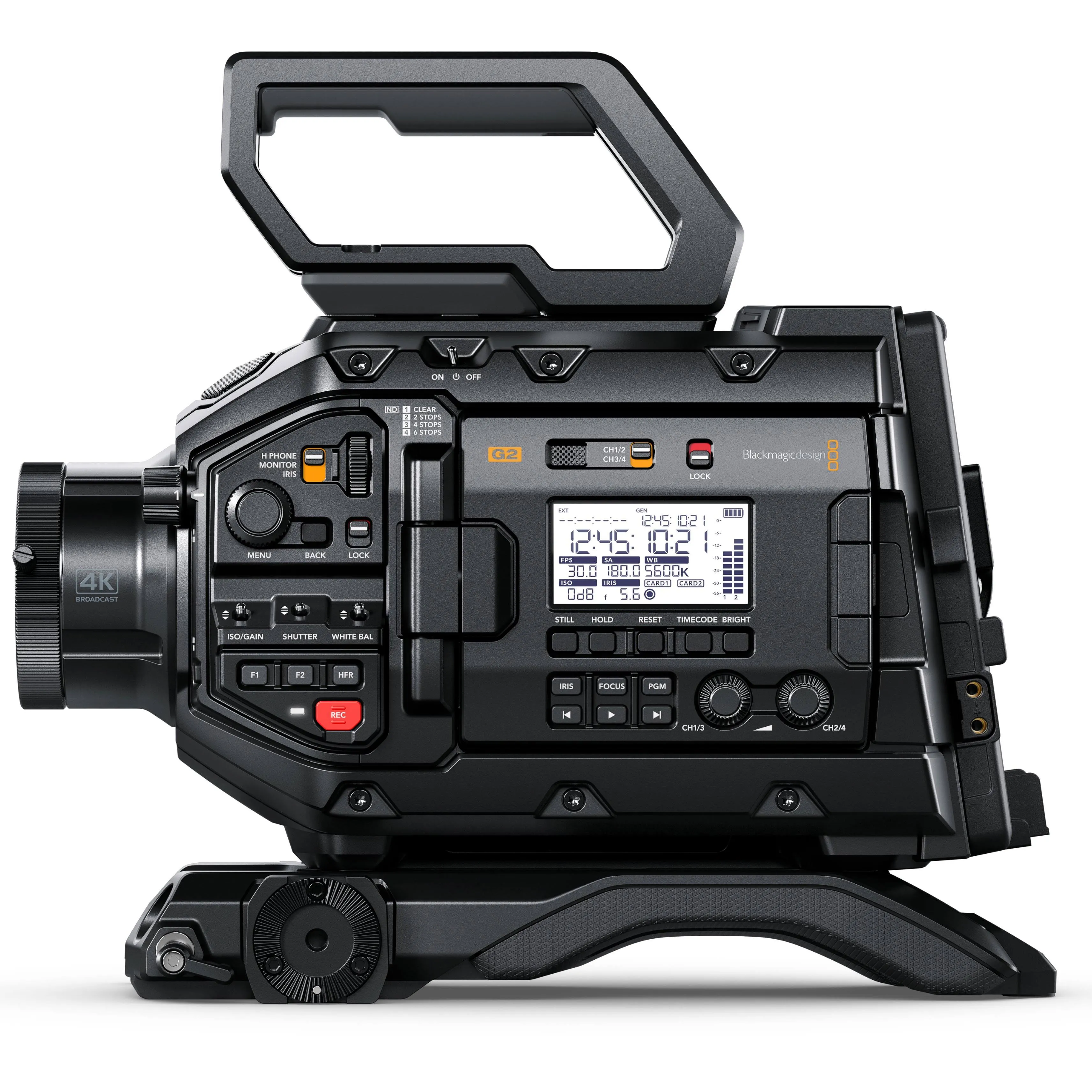 Blackmagic Design URSA Broadcast G2 with Fujinon LA16x8BRM-XB1A Lens