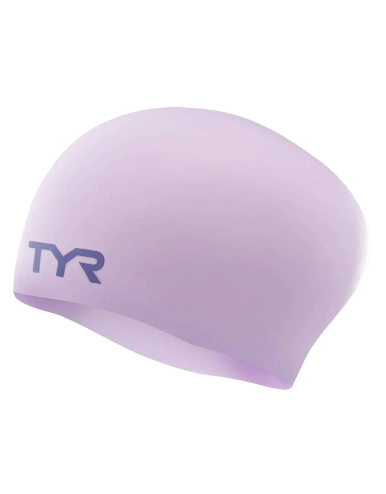 TYR Long Hair Silicone Wrinkle-Free Swim Cap