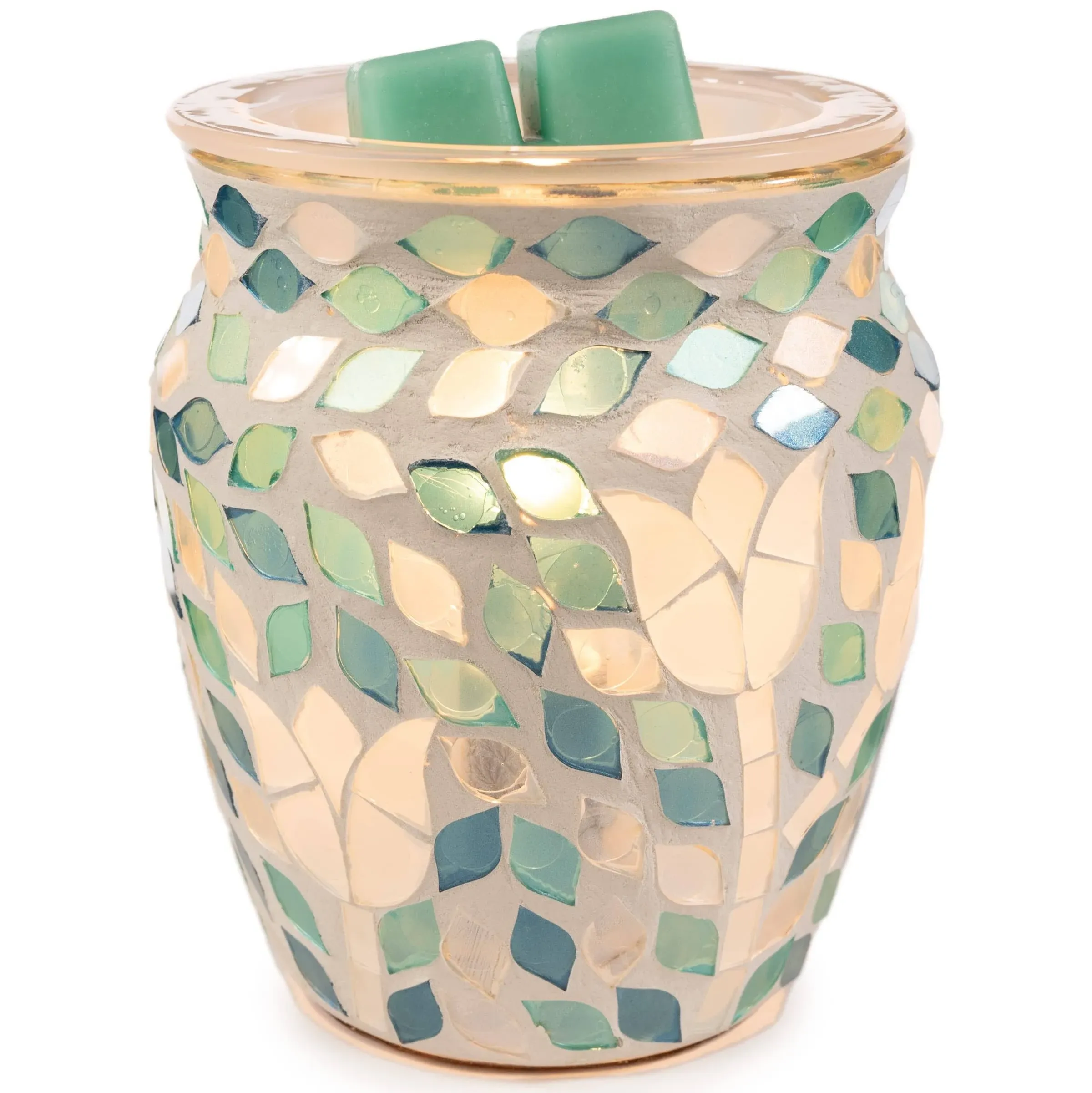 Scentsationals Mosaic Wax Warmer (Blue)