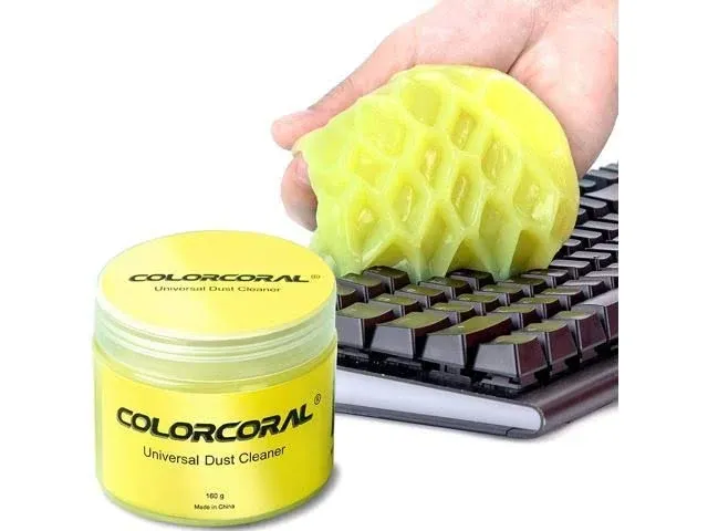 COLORCORAL Cleaning Gel Universal Dust Cleaner for PC Keyboard Cleaning Car Home