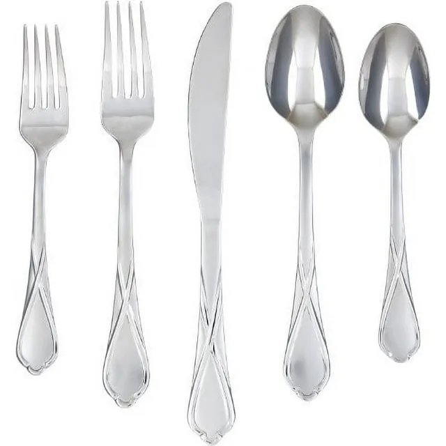 Cambridge Heather Sand 20-Piece Flatware Set