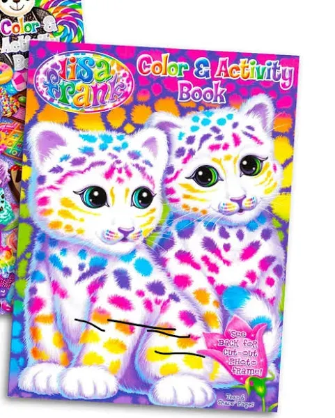 Lisa Franks Color &amp; Activity Book - 60 pages