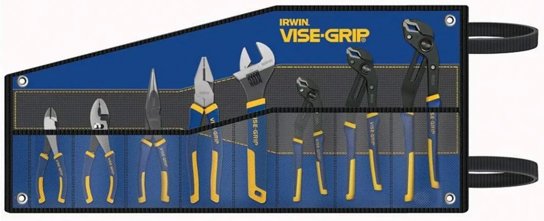 IRWIN VISE-GRIP GrooveLock Pliers Set, 8-Piece (2078712)