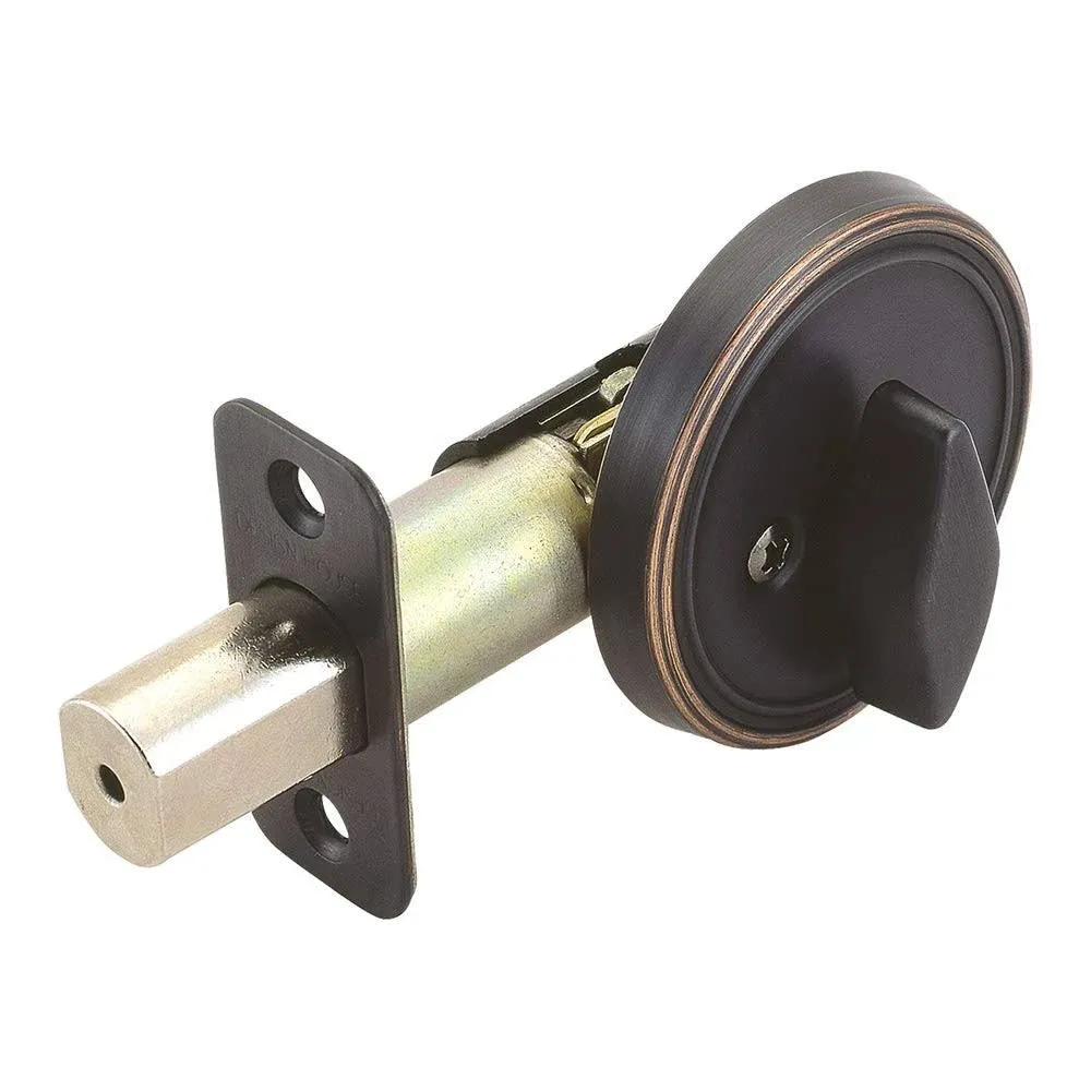 Design House 750869 Single Sided Deadbolt, Oil Rubbed Bronze