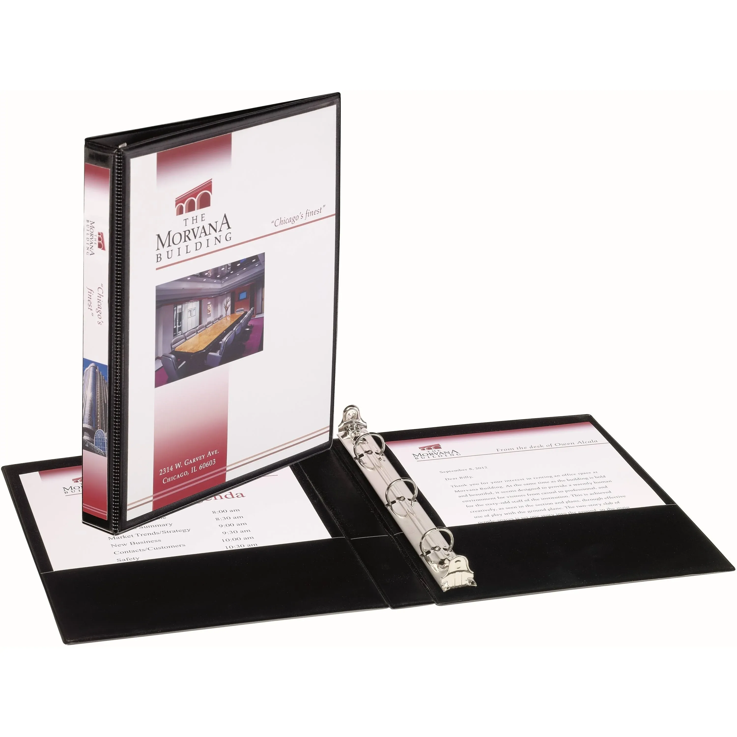 Avery Mini Size Durable View Binder with Round Rings