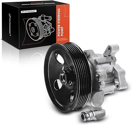 A-Premium Power Steering Pump, with Pulley, Compatible with Mercedes-Benz -2006-2012- GL450, GL550, ML350, ML550, CL550, CLS550, E350, E550, R350, S550, Replace #54662201, 301331