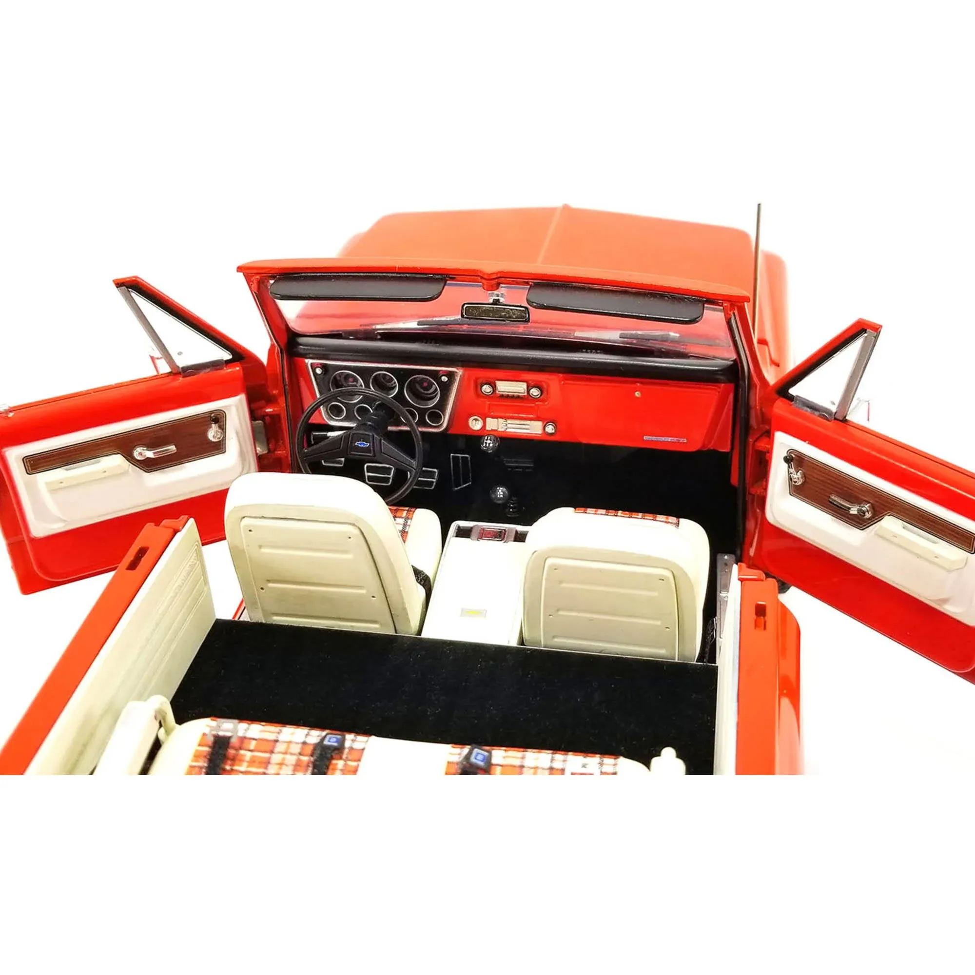 1972 Chevrolet K5 Blazer Red with White Top Highlander Edition Limited Edition to ...