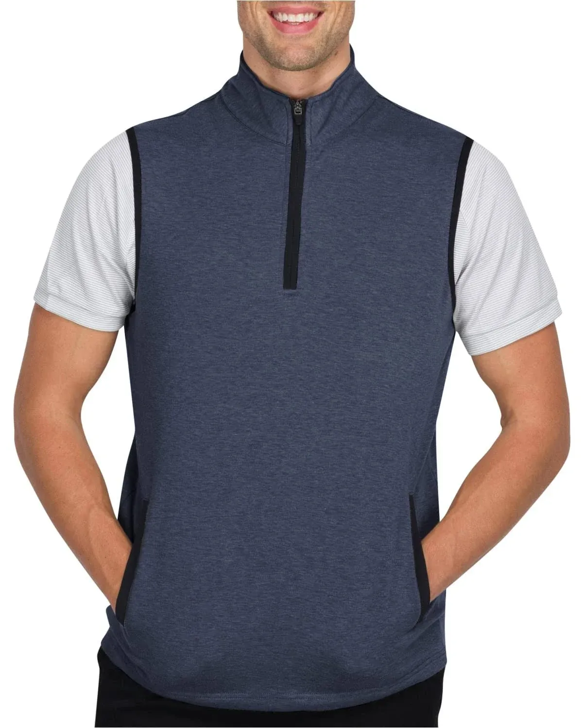 Three Sixty Six Men's Dry Fit Breathable Golf Vest