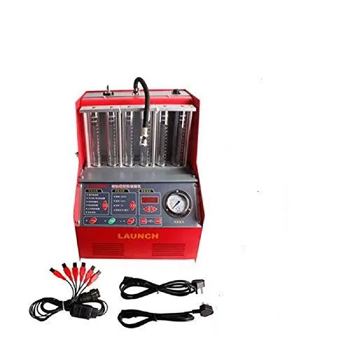 Launch CNC602A Auto Gasoline Ultrasonic Injector Cleaner Tester+110V Transformer