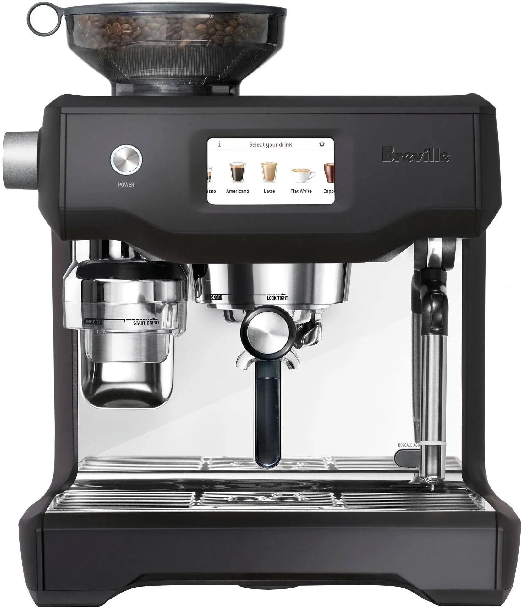 Breville Oracle Touch Espresso Machine, Brushed Stainless Steel, BES990BSS