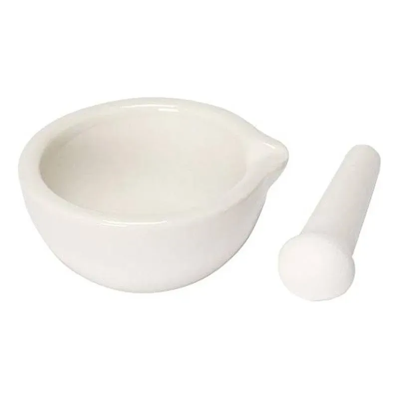 Raitron 6ml Porcelain Pepper Mill Mortar Pestle Pugging Pot Garlic Spice Grinder ...