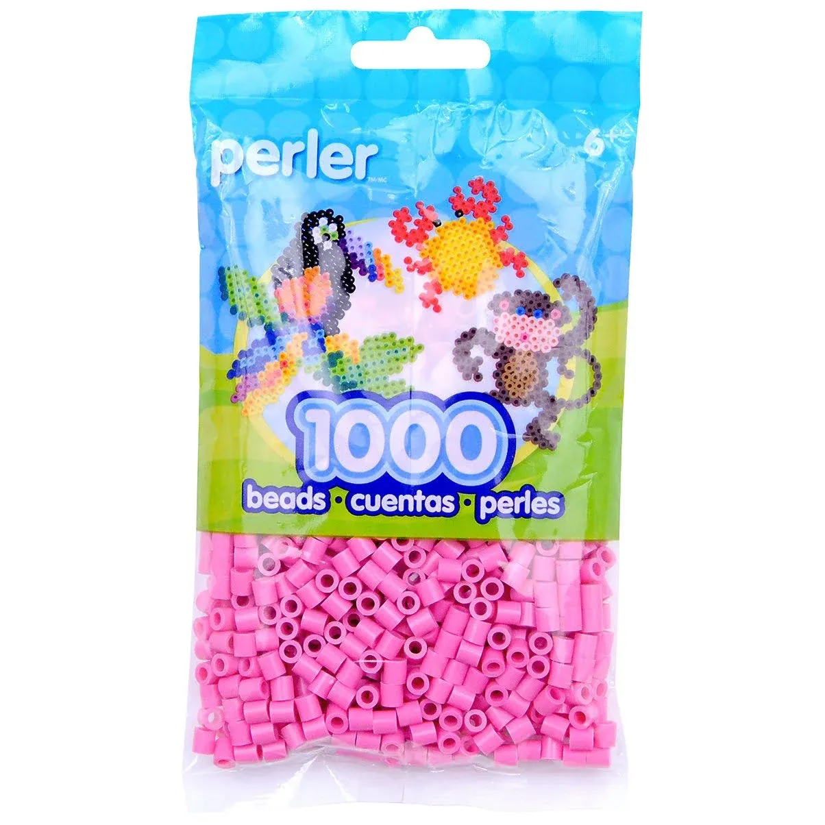 Perler Beads 1,000/Pkg-Bubb<wbr/>le Gum PBB80-19-19006