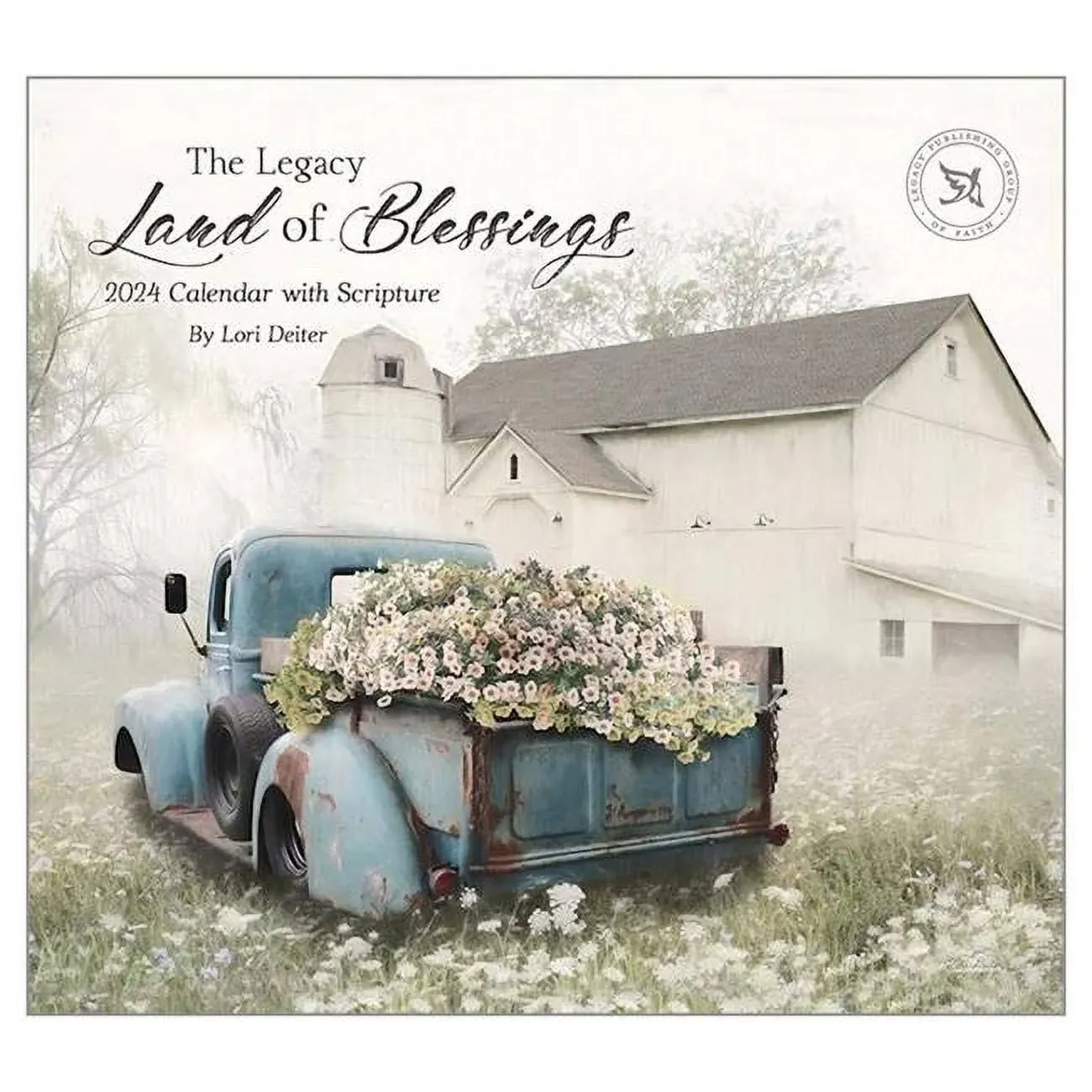 Legacy Land of Blessings 2024 Wall Calendar by Lori Deiter FAST DELIVERY