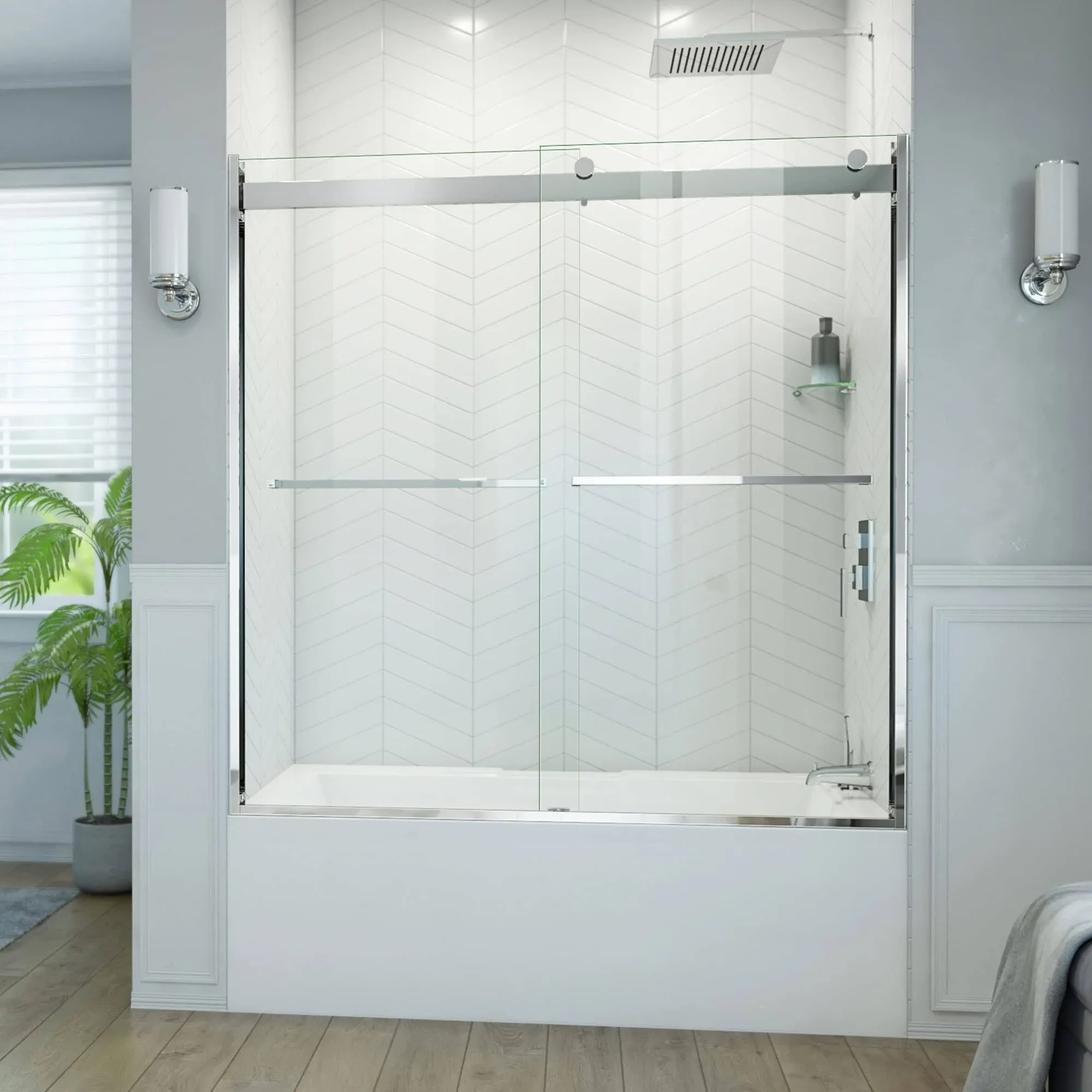 DreamLine Essence-H Semi-Frameless Bypass Tub Door