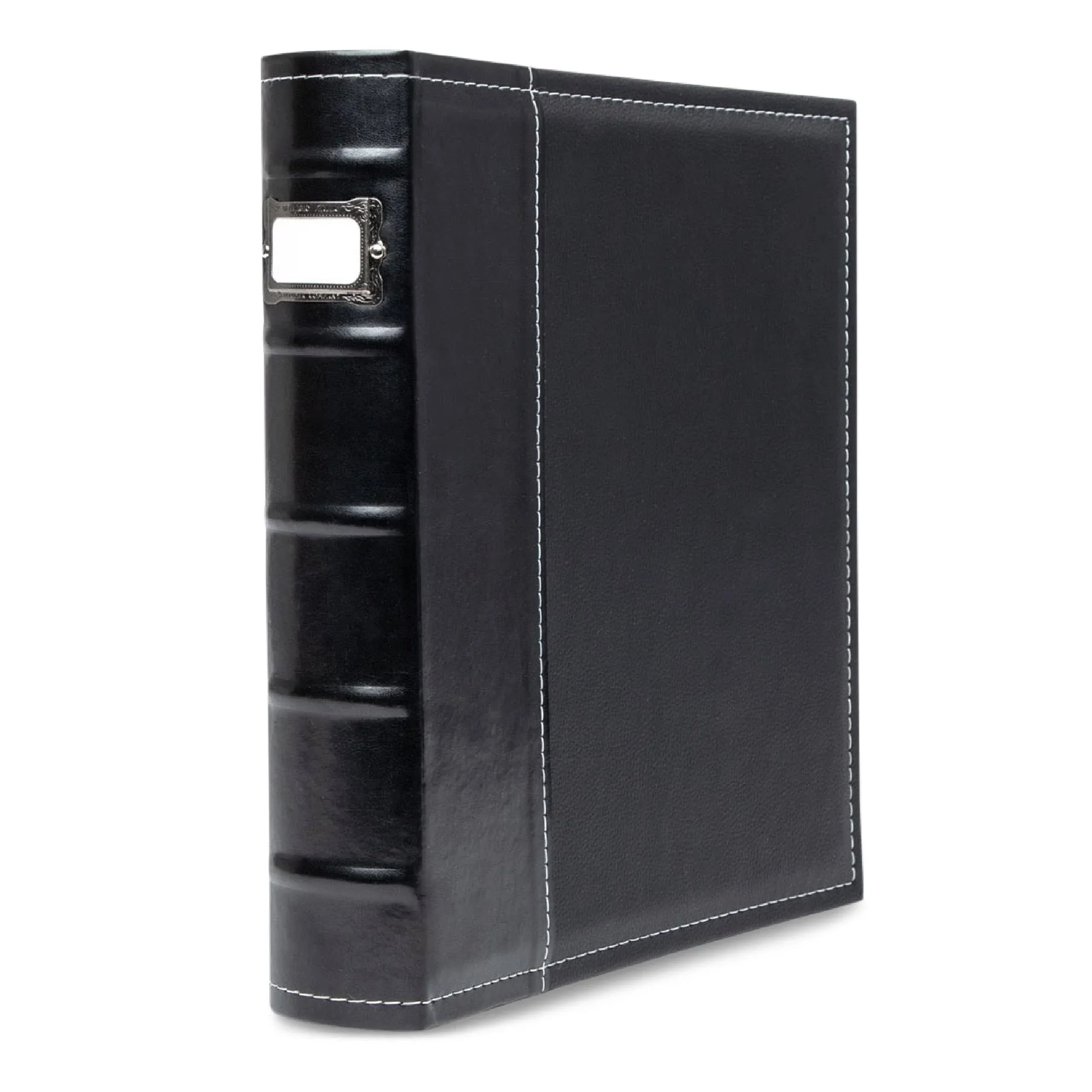 Bellagio-italia 3 Ring Binder - Stores Up to 250 Pages - Classy Faux Leather ...