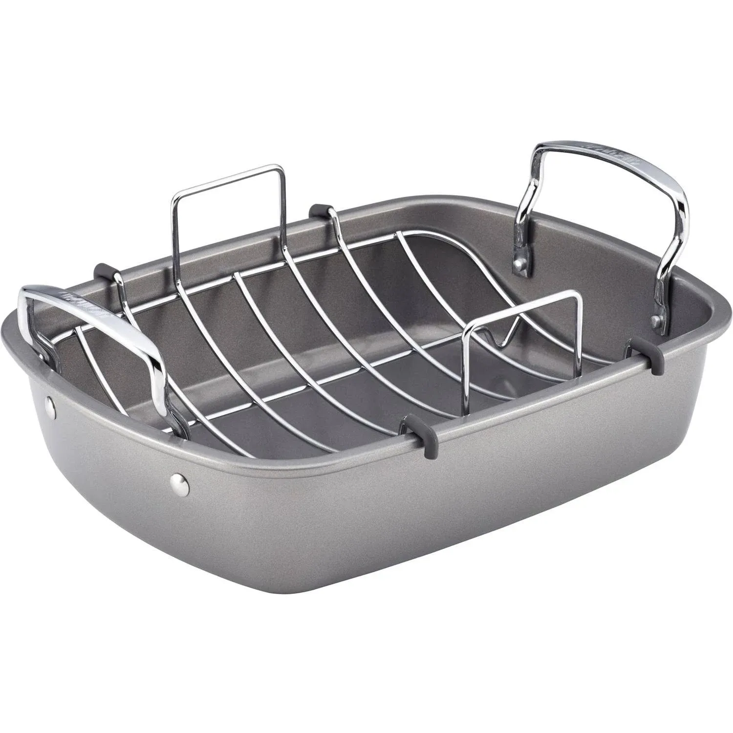 Circulon Nonstick Bakeware 17" x 13" Roaster with U-Rack