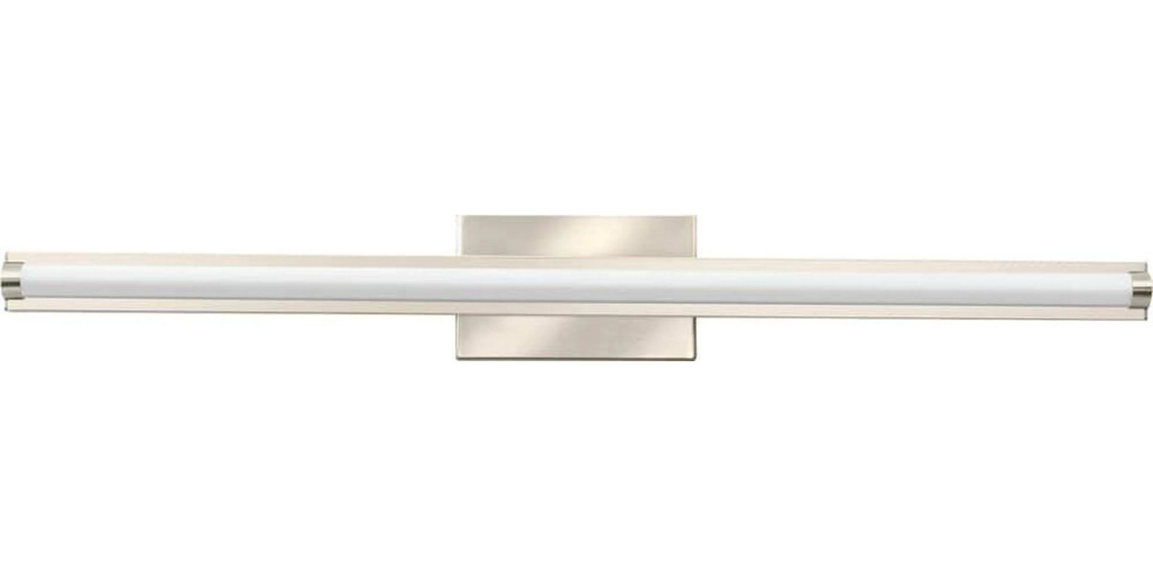 Lithonia Lighting Led Vanity Light Bar 45&#034; Adjustable Light Color Brushed Nickel