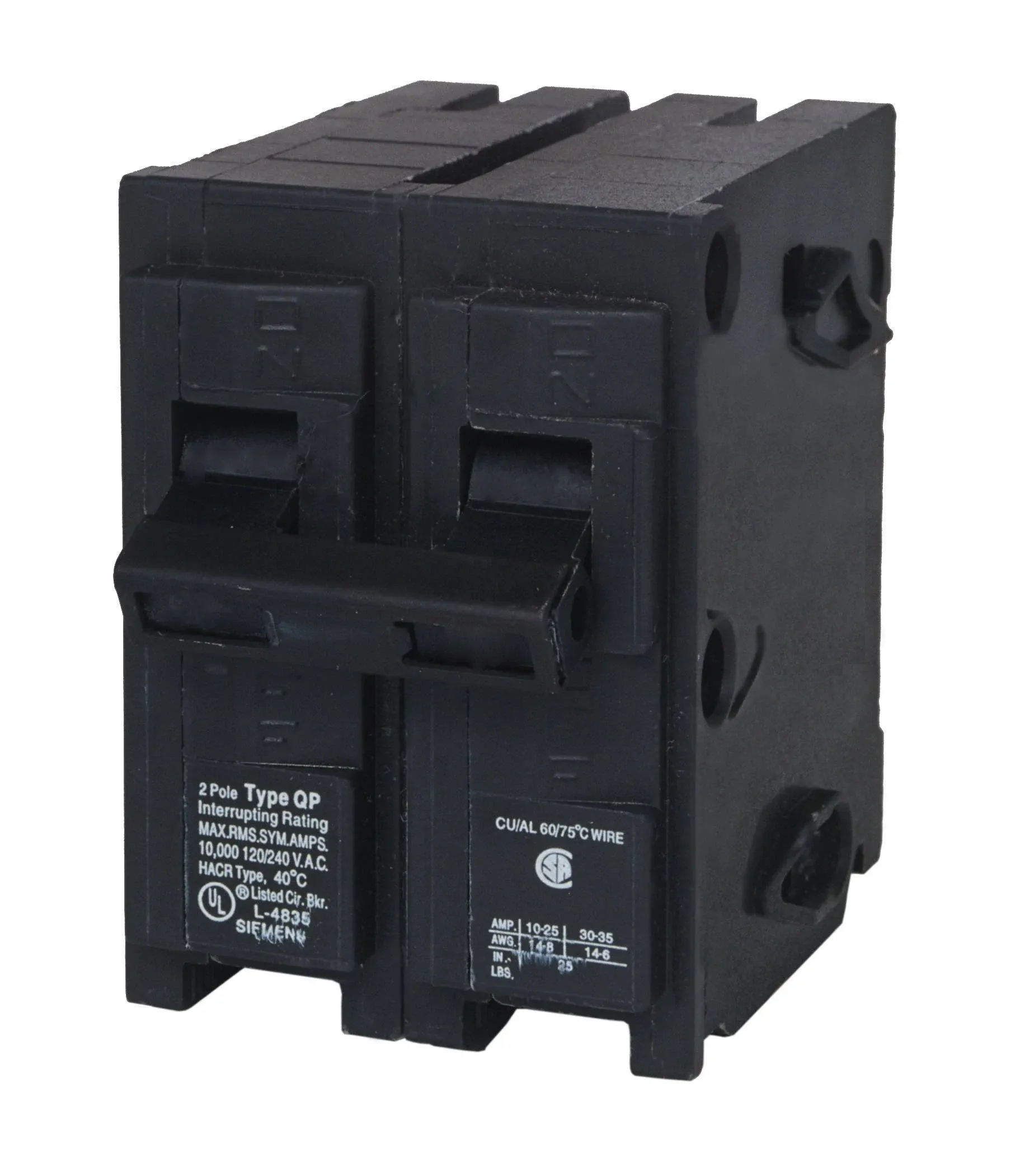 Q2100H 100-Amp Double Pole 22kA Type QPH Circuit Breaker