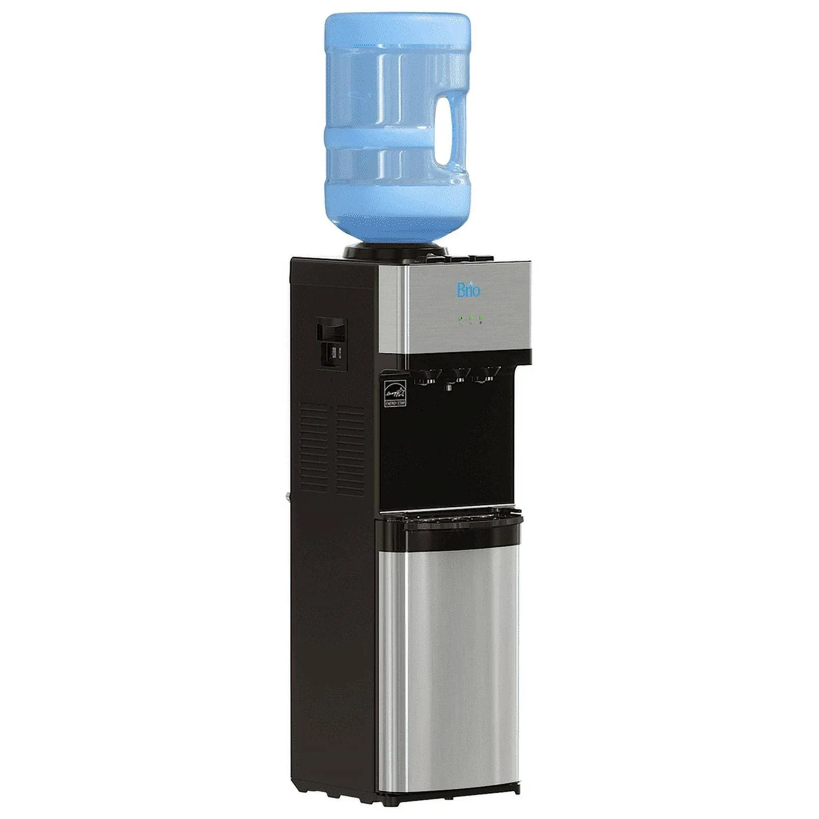 Brio Limited Edition Top Loading Water Cooler Dispenser - Hot &amp; Cold Water, Chil