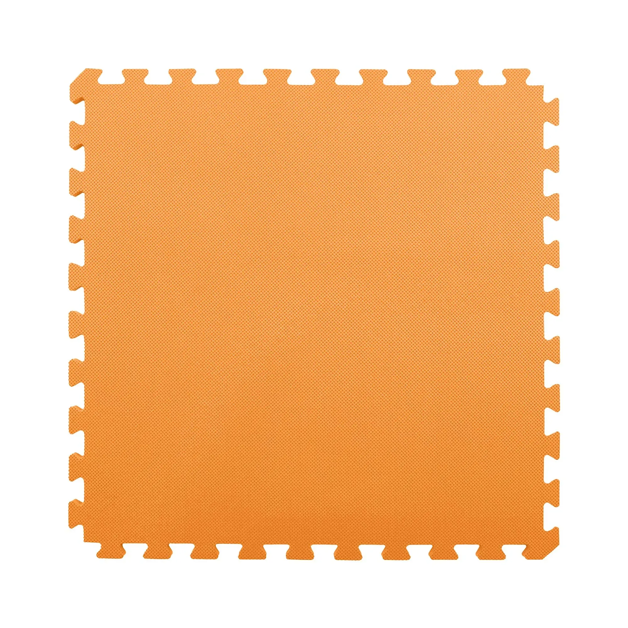 IncStores Eco Soft+ Foam Tiles (2ft x 2ft Tiles) Interlocking Foam Flooring Mats with Removable Edges (Orange, 9 Tiles, 36 Sqft + Borders)