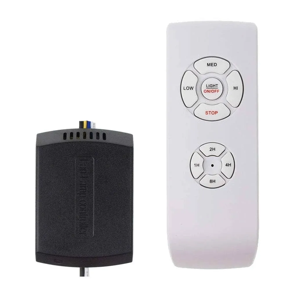 Ceiling Fan Remote Control Kit, Small Size Universal Small, White 