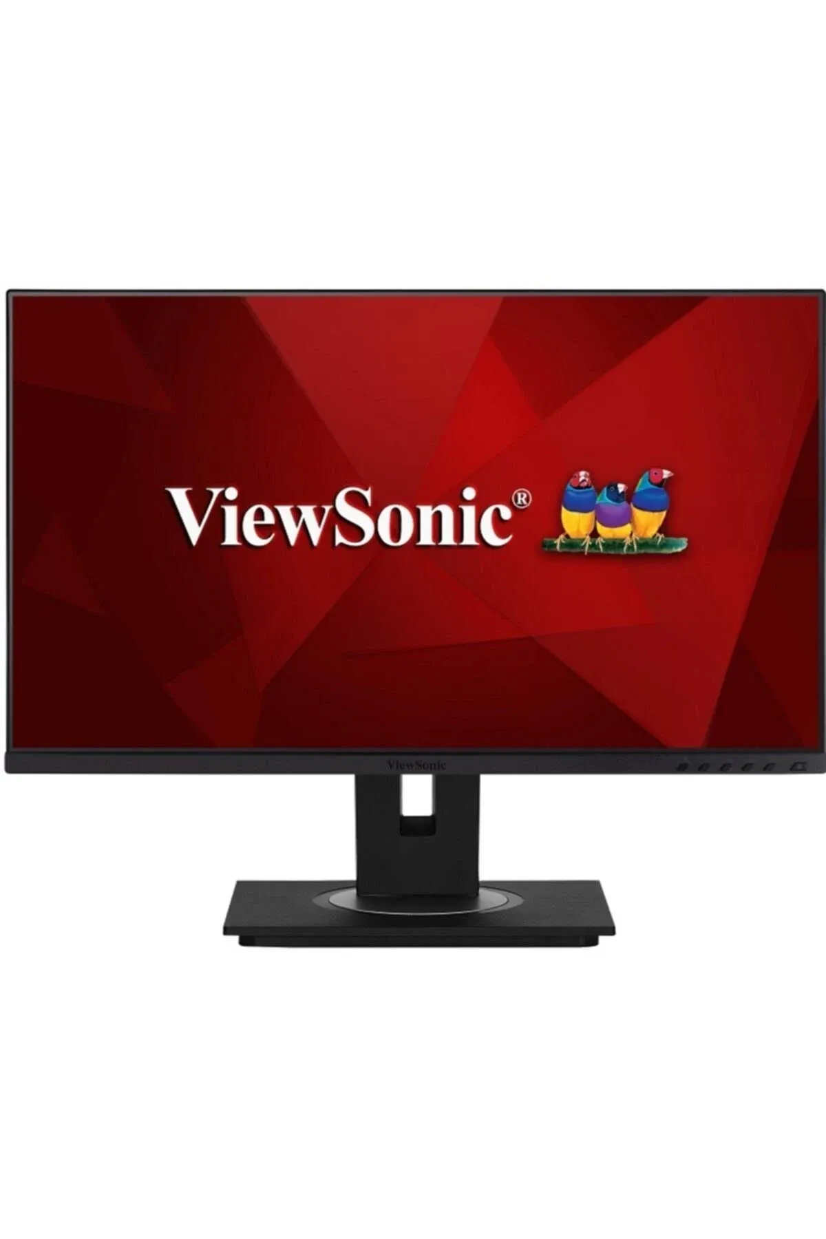 ViewSonic VG2456 24-Inch 1080p USB-C Monitors and LCD-DMA-002 Spring-Loaded Dual Monitor Mounting Arm with Vesa Mount