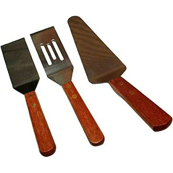 3 Piece Set Stainless Steel Mini Cookie Spatulas And Pie Server Set