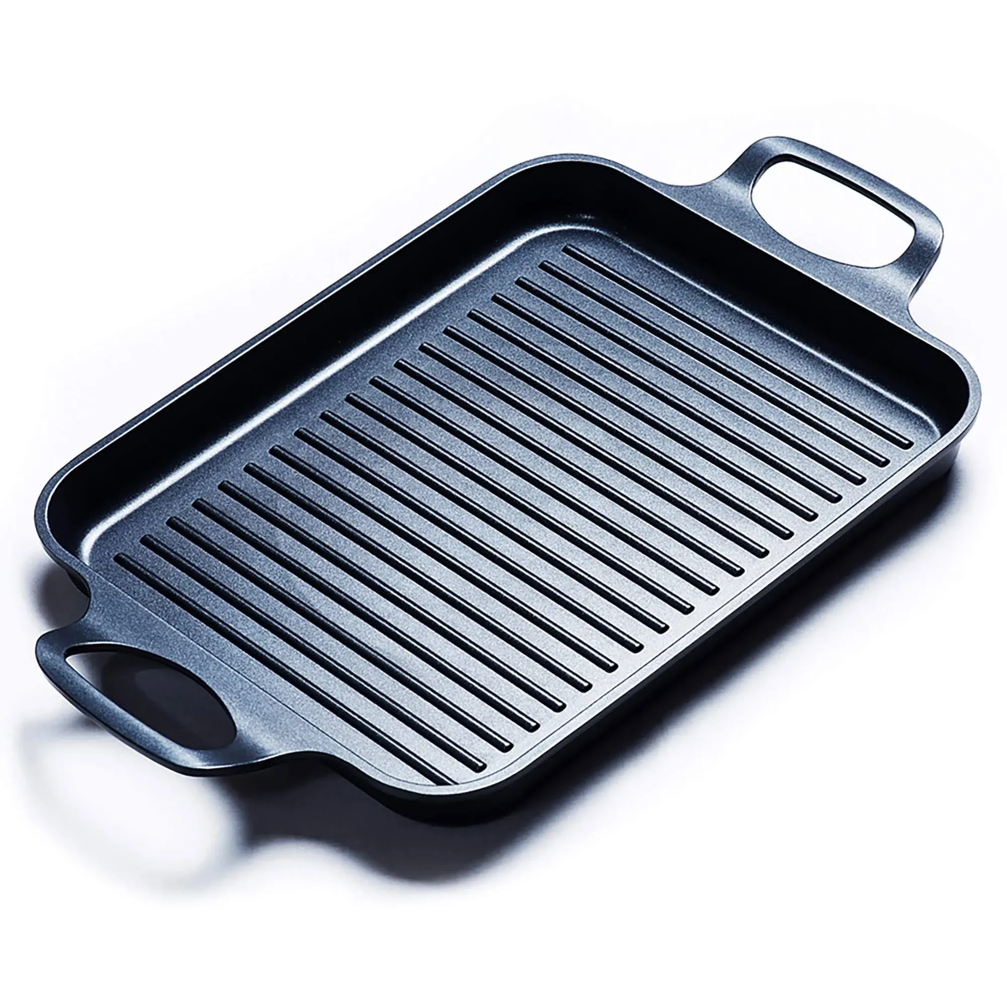 S.KITCHN Grill Pan Stove Top Grill Induction Griddle, Grill Griddle Pan with Dual ...